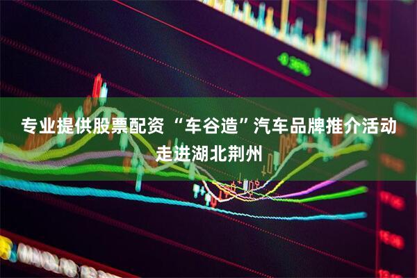 专业提供股票配资 “车谷造”汽车品牌推介活动走进湖北荆州